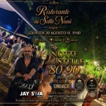 Immagine evento Ai Sette Nani Notte Delle Stelle 80 – 90 E Non Solo Giovedì 20 Agosto Dalle Ore 19 00 a Ponte di Piave (TV) Ai Sette Nani Notte Delle Stelle 80 - 90 E Non Solo Giovedì 20 Agosto Dalle Ore 19 00 a Ponte di Piave (TV) il 20 agosto 2026