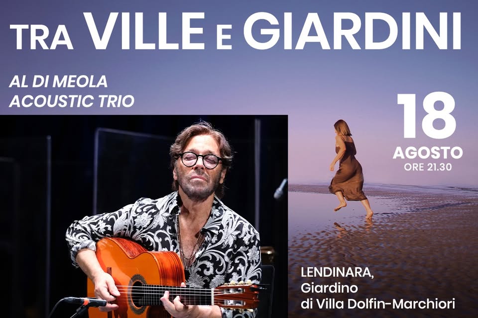 Evento Al Di Meola Acoustic Trio Locandina Al Di Meola Acoustic Trio - martedì 18 agosto ore 21:30 - 23:30
