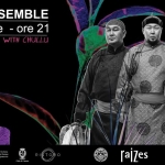 Immagine evento Alash Ensemble Chullu Raizes a Catania (CT) May be a graphic of clarinet and text that says "ALASH ENSEMBLE 30 settembre -ore 21 IN COLLABORATION WITH COLLABORATIONWITHCHULLU CHULLU MINISTERO مه DELLA CULTURA ORO O rajZes spiazZò"