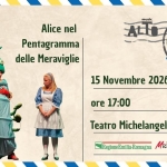 Immagine evento Alice nel Pentagramma delle Meraviglie – Teatro Michelangelo a Riccione (RN) Alice nel Pentagramma delle Meraviglie - Teatro Michelangelo a Riccione (RN) il 15 novembre 2026