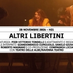 Immagine evento Altri Libertini – Licia Lanera AltreScene a Catania (CT) Altri Libertini - Licia Lanera AltreScene a Catania (CT) il 28 novembre 2026