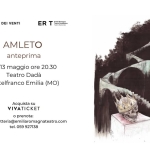 Immagine evento AMLETO 12 – 13 maggio Castelfranco Emilia a Castelfranco Emilia (MO) No photo description available.