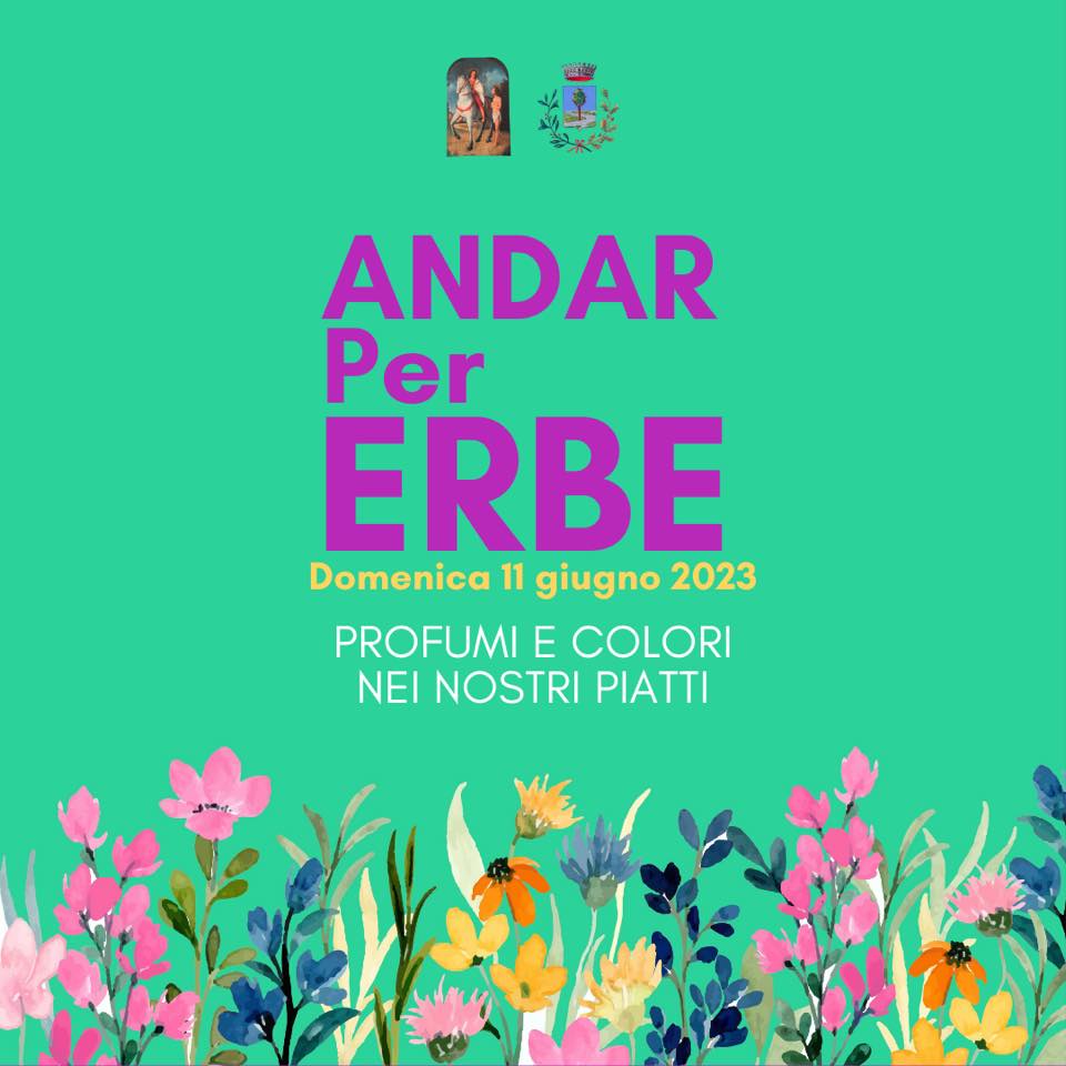 Evento Andar per erbe Locandina Andar per erbe - domenica 11 giugno ore 09:00 - 11:00