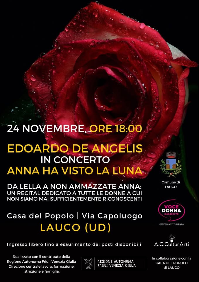 Evento Anna ha visto la luna Locandina Anna ha visto la luna - domenica 24 novembre ore 18:00 - 20:00