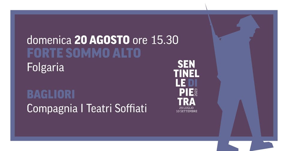 Evento Bagliori Locandina Bagliori - domenica 20 agosto ore 15:30 - 17:30