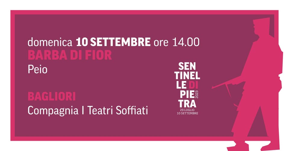 Evento Bagliori Locandina Bagliori - domenica 10 settembre ore 14:00 - 15:00