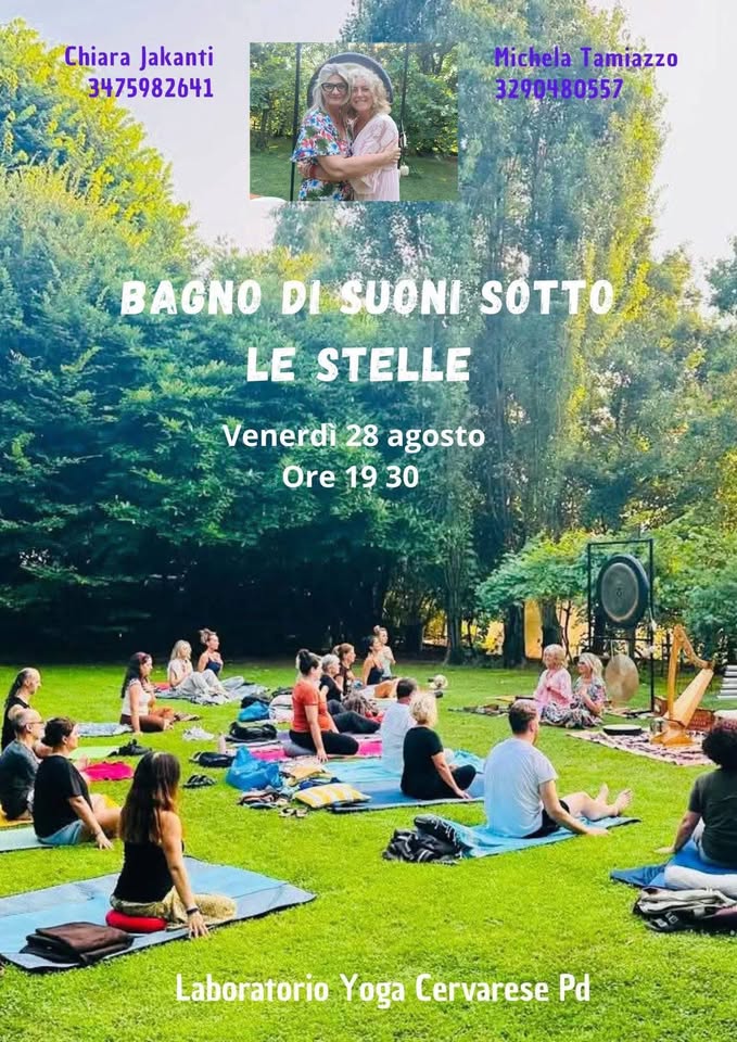Evento Bagno Di Suoni Sotto Le Stelle Locandina Bagno Di Suoni Sotto Le Stelle - venerdì 28 agosto ore 19:30 - 21:30