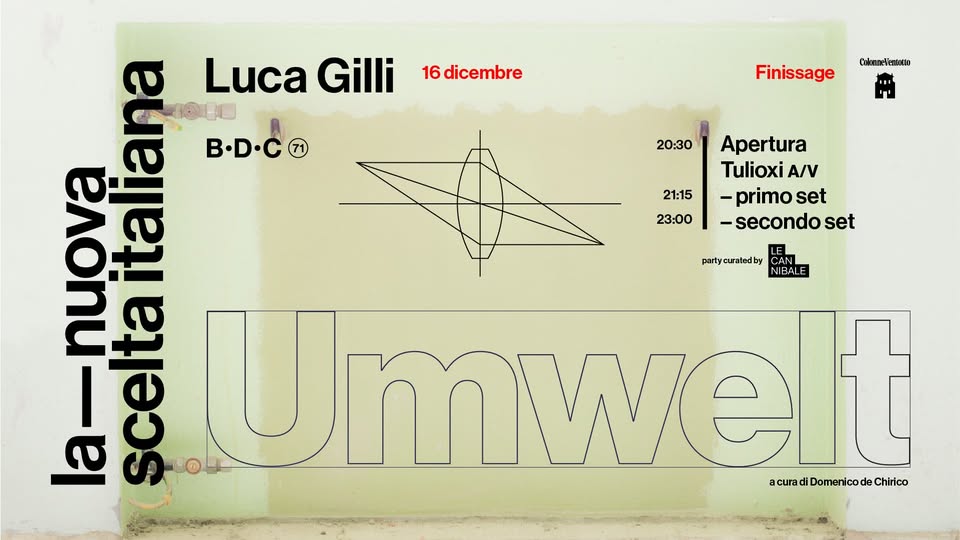 Evento Bdc71 Finissage Locandina Bdc71 Finissage - venerdì 16 dicembre ore 20:30 - 22:30