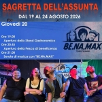 Immagine evento BE.NA.MAX – Sagretta dell’Assunta di Noale a Noale (VE) BE.NA.MAX - Sagretta dell'Assunta di Noale a Noale (VE) il 20 agosto 2026