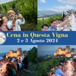 Immagine evento Cena in Questa Vigna 2024 a Langhirano (PR) No photo description available.