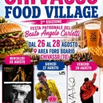 Immagine evento CHIVASSO (TO) Food Village r alla Festa Patronale Beato Angelo Carletti a Chivasso (TO) CHIVASSO (TO) Food Village r alla Festa Patronale Beato Angelo Carletti a Chivasso (TO) il 26 agosto - 28 agosto 2026
