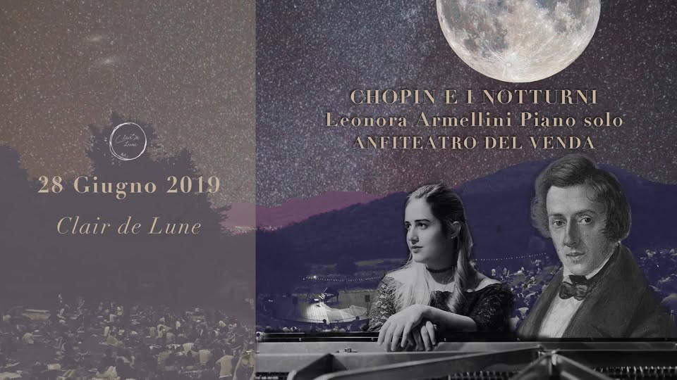 Evento Chopin e i notturni al Venda – piano solo al chiaro di luna Locandina Chopin e i notturni al Venda – piano solo al chiaro di luna - venerdì 28 giugno ore 21:30 - 00:30