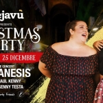 Immagine evento Christmas Party w – Ebbanesis in live concert a Pozzuoli (NA) No photo description available.