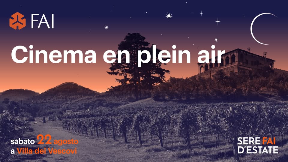 Evento Cinema en plein air Locandina Cinema en plein air - sabato 22 agosto ore 19:00 - 23:00