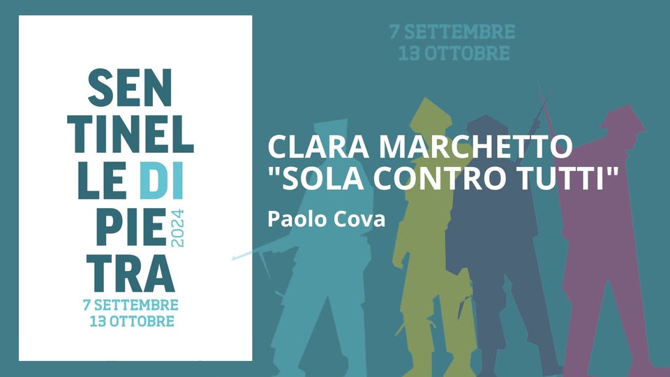 Evento Clara Marchetto “Sola Contro Tutti” Locandina Clara Marchetto “Sola Contro Tutti” - sabato 14 settembre ore 17:30 - 19:30