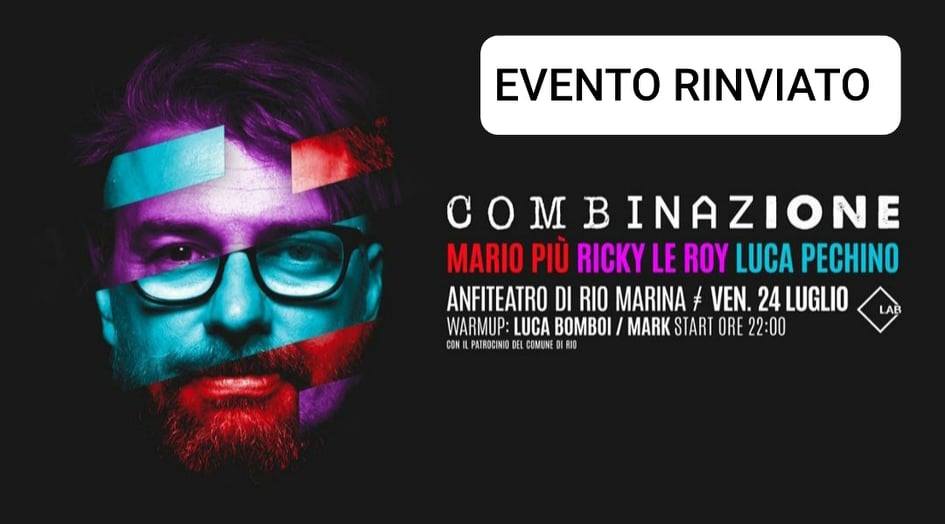Evento Combinazione – Anfiteatro di Rio Marina Locandina Combinazione – Anfiteatro di Rio Marina - venerdì 24 luglio ore 22:30 - 04:00