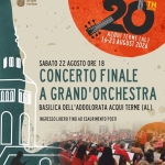 Immagine evento Concerto finale a grand’orchestra a Acqui Terme (AL) Concerto finale a grand'orchestra a Acqui Terme (AL) il 22 agosto 2026