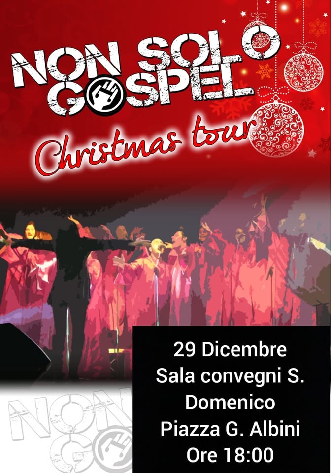 Evento Concerto Gospel Locandina Concerto Gospel - domenica 29 dicembre ore 18:00 - 20:00