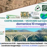Immagine evento Costellazione Aniene CASTEL MADAMA – VICOVARO – tappa 7 a Castel Madama (RM) No photo description available.
