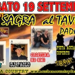 Immagine evento Country Alla Sagra Al Tavo Padova a Vigodarzere (PD) Country Alla Sagra Al Tavo Padova a Vigodarzere (PD) il 19 settembre 2026