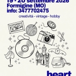 Immagine evento Creativando a Formigine – MO a Modena (MO) Creativando a Formigine - MO a Modena (MO) il 19 settembre - 20 settembre 2026