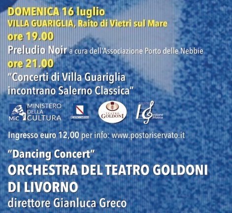 Evento Dancing Concert Locandina Dancing Concert - domenica 16 luglio ore 21:00 - 23:00