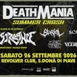 Immagine evento Deathmania Summer Crash 2026 a San Donà di Piave (VE) Deathmania Summer Crash 2026 a San Donà di Piave (VE) il 26 settembre 2026