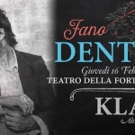 Immagine evento DENTE – KLANG altrisuonialtrispazi festival – FANO a Fano (PU) No photo description available.