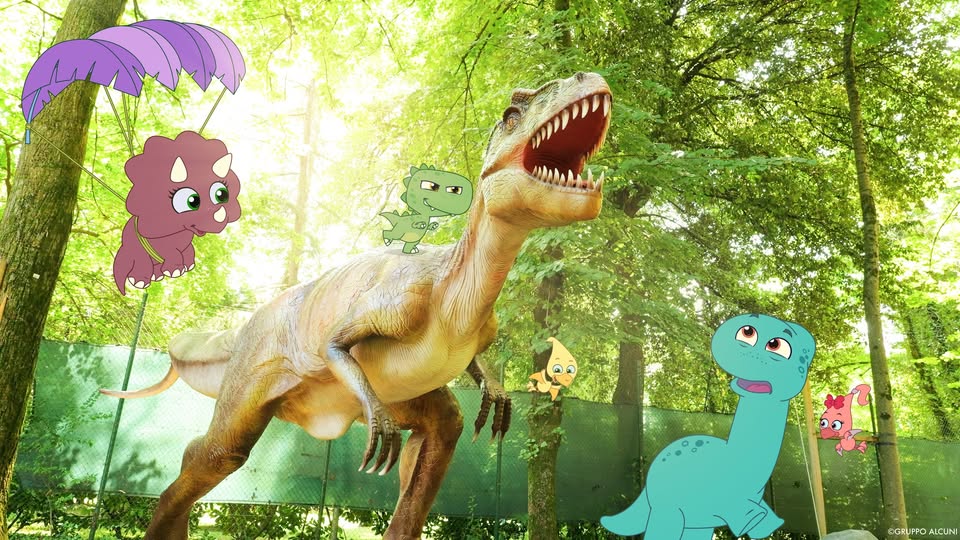Evento Dinosauri e DinoCuccioli Locandina Dinosauri e DinoCuccioli - da martedì 11 agosto - domenica 30 agosto 2026 ore 10:30 ore 12:30