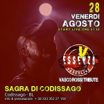 Immagine evento ESSENZA VascoLive – SAGRA DI CODISSAGO Concerto Live Vasco Rossi Tribute a Longarone (BL) ESSENZA VascoLive - SAGRA DI CODISSAGO Concerto Live Vasco Rossi Tribute a Longarone (BL) il 28 agosto 2026