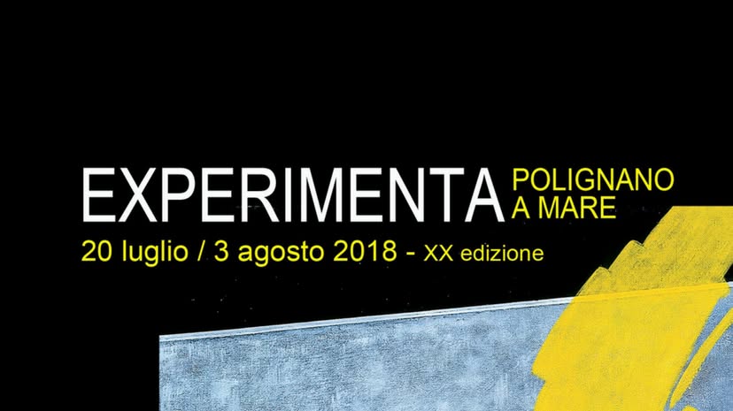 Evento Experimenta 2018 – XX edizione Locandina Experimenta 2018 – XX edizione - da venerdì 20 luglio - venerdì 3 agosto 2018 ore 20:30 ore 00:00