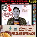 Immagine evento Faccia da Max – Tributo 883&Pezzali@Sapori della Natura Spagnago Cornedo VI a Cornedo Vicentino (VI) Faccia da Max - Tributo 883&Pezzali@Sapori della Natura Spagnago Cornedo VI a Cornedo Vicentino (VI) il 18 settembre 2026