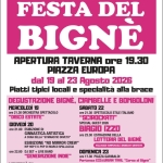 Immagine evento Festa Del Bignè a Montecchio (TR) Festa Del Bignè a Montecchio (TR) il 19 agosto - 22 agosto 2026