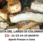 Immagine evento Festa del Lardo di Colonnata 2019 a Carrara (MS) No photo description available.