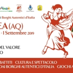 Immagine evento Festa Nazionale 2019 Borghi Autentici d’Italia a Barrea (AQ) No photo description available.