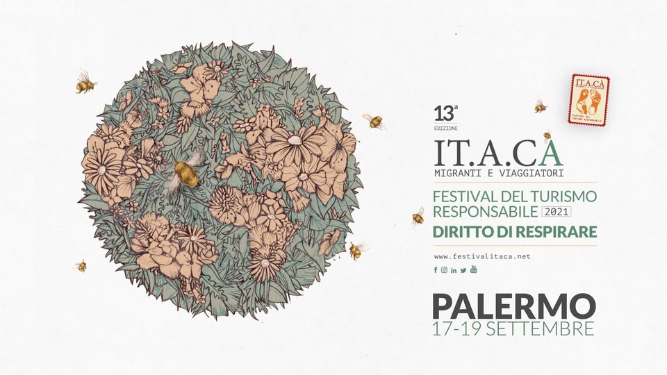 Evento Festival IT.A.CÀ Palermo 2021 Locandina Festival IT.A.CÀ Palermo 2021 - da venerdì 17 settembre - domenica 19 settembre 2021 ore 17:00 ore 20:30