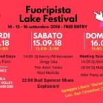 Immagine evento Fuoripista Lake Festival 2018 a Pergine Valsugana (TN) No photo description available.
