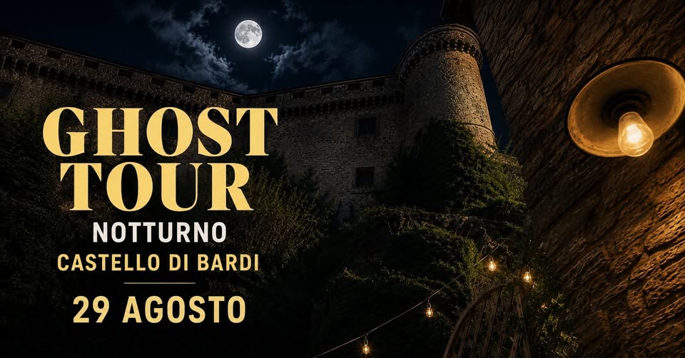 Evento Ghost Tour Notturno Locandina Ghost Tour Notturno - sabato 29 agosto ore 21:00 - 23:00