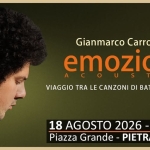 Immagine evento Gianmarco Carroccia – EMOZIONI Acoustic a Carsoli (AQ) Gianmarco Carroccia - EMOZIONI Acoustic a Carsoli (AQ) il 18 agosto 2026