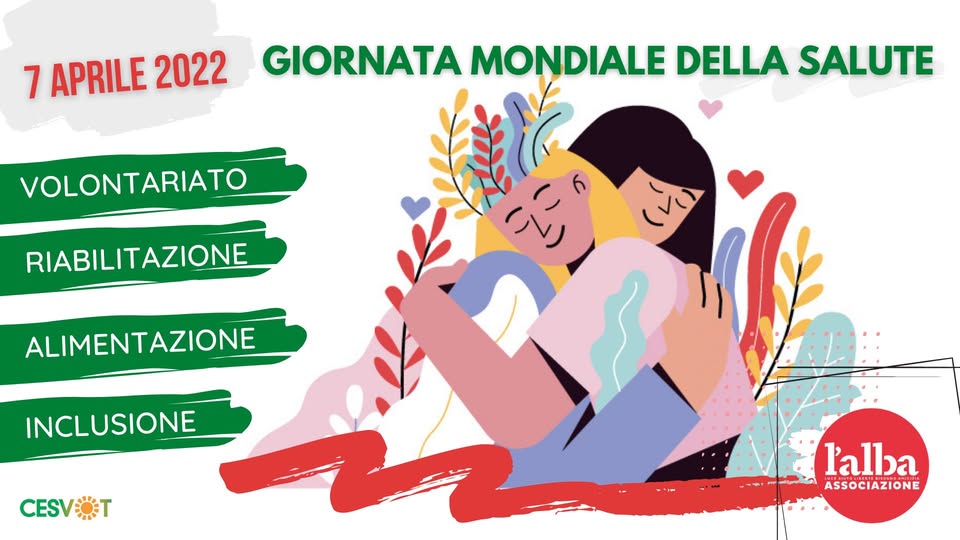 Evento Giornata Mondiale della Salute – Open Day sul Peer Support Locandina Giornata Mondiale della Salute – Open Day sul Peer Support - giovedì 7 aprile ore 09:00 - 17:00