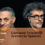 Immagine evento Giovanni Ceccarelli – Ferruccio Spinetti a San Lorenzo in Campo (PU) May be a graphic of text that says 'domenica 16 agosto ore 21:00 San Lorenzo in CaTpo, Abbazia Benedettina Giovanni GiovanniCeccarelli Ceccarelli Ferruecio Spinetti TakkL TER SONOPF'