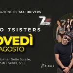 Immagine evento Giovedi’ 20 Agosto El Taxi Party Chiosco 7Sisters a San Stino di Livenza (VE) Giovedi' 20 Agosto El Taxi Party Chiosco 7Sisters a San Stino di Livenza (VE) il 20 agosto 2026
