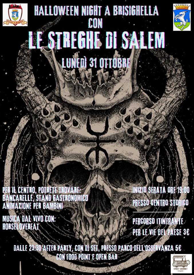 Evento Halloween Night Locandina Halloween Night - lunedì 31 ottobre ore 16:30 - 21:55