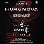 Immagine evento Huranova Increased Decay The Giant Baba En.ma. Elemento La Cripta (Cusano Milanino) a Cusano Milanino (MI) Huranova Increased Decay The Giant Baba En.ma. Elemento La Cripta (Cusano Milanino) a Cusano Milanino (MI) il 20 settembre 2026