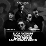 Immagine evento Igor S & Lady Brian, Luca Morris, Luca Antolini e Marco Cordi – King’s Club, Jesolo (VE) a Jesolo (VE) Igor S & Lady Brian, Luca Morris, Luca Antolini e Marco Cordi - King's Club, Jesolo (VE) a Jesolo (VE) il 15 agosto 2026