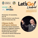 Immagine evento Il Basso – Buffo Nell’opera Italiana a Gorizia No photo description available.
