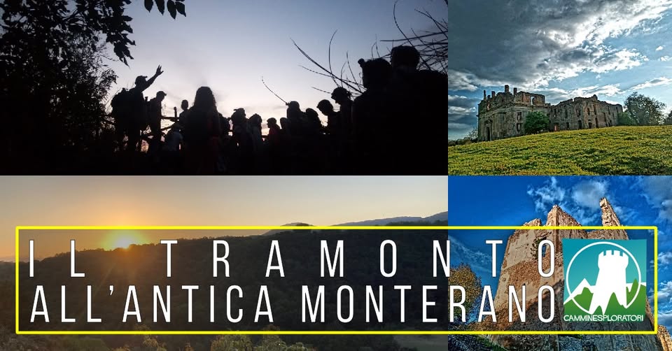 Evento Il Tramonto all’Antica Monterano Locandina Il Tramonto all’Antica Monterano - sabato 22 agosto ore 16:30 - 18:30