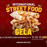 Immagine evento International Street Food Gela a Gela (CL) International Street Food Gela a Gela (CL) il 11 agosto - 13 agosto 2026