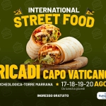 Immagine evento International Street Food Ricadi Capo Vaticano a Santa Domenica (VV) International Street Food Ricadi Capo Vaticano a Santa Domenica (VV) il 17 agosto - 20 agosto 2026