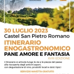Immagine evento Itinerario Enogastronomico – Xviii Edizione a Castel San Pietro Romano (RM) No photo description available.